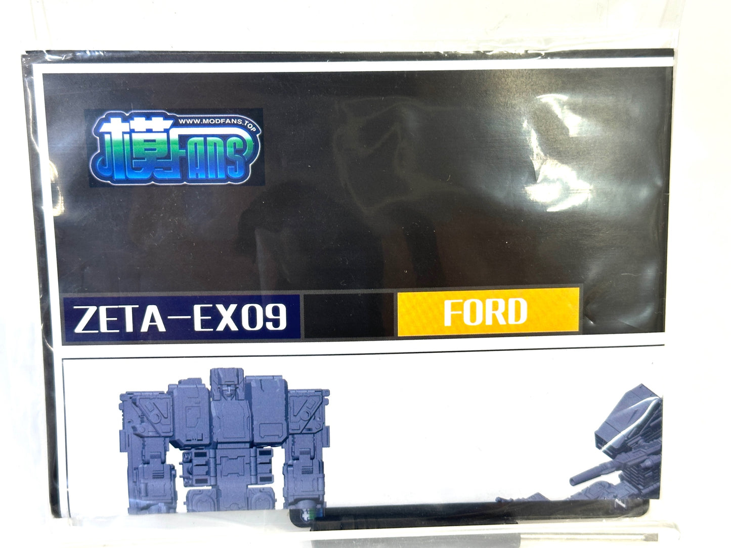 Zeta Toys フィギュア Zeta-EX09 Ford（メタリックエディション・特別版）トランスフォーマー 8/27