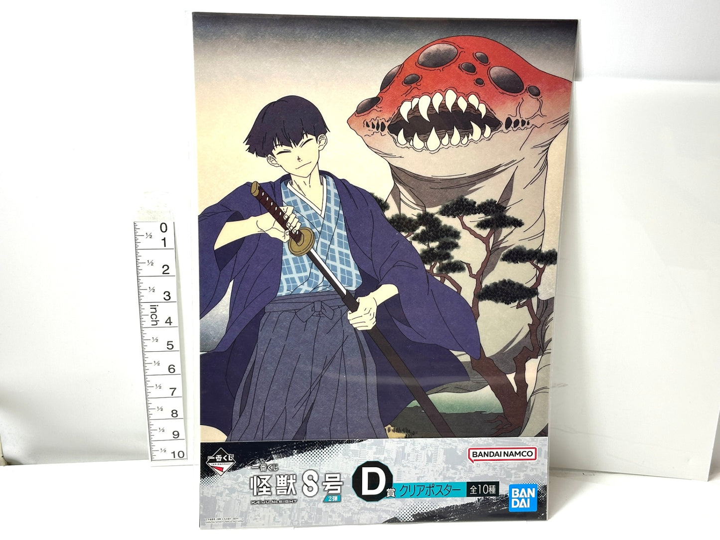 一番くじ 怪獣8号 2弾 クリアポスター 7種 イラストボード 1種 まとめセット BANDAI 9/3