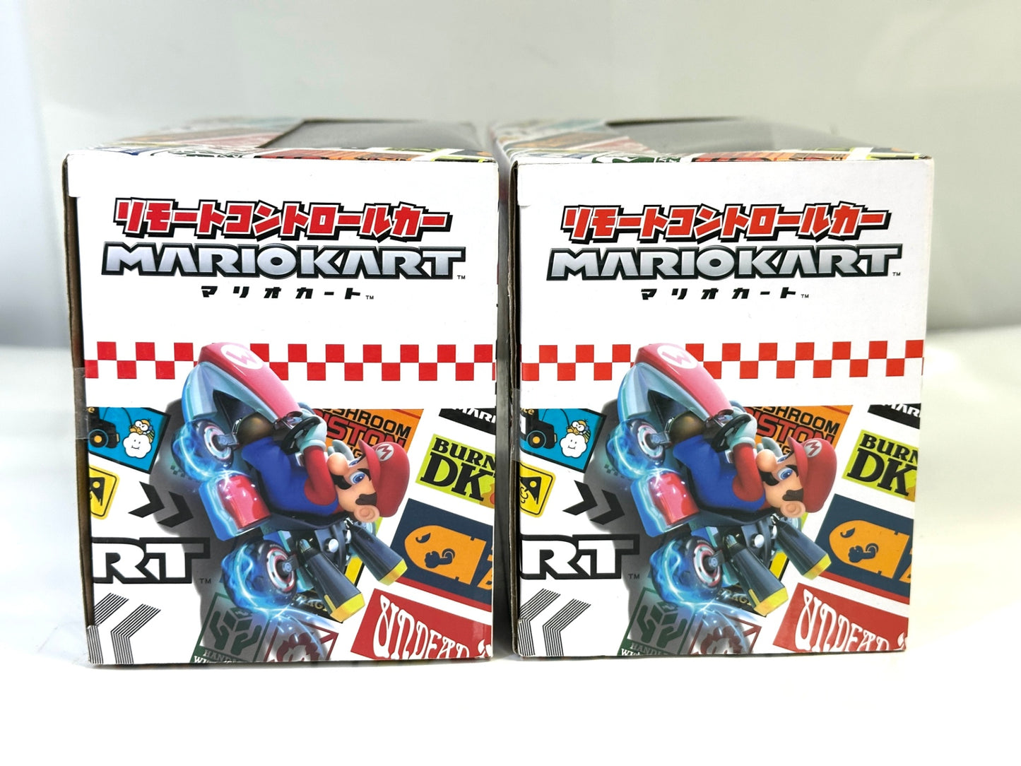 ムラオカ リモートコントロールカー マリオカート マリオ＆ヨッシー 2個セット 有線式 ミニラジコン 8/13