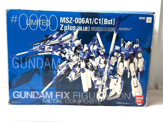 訳あり BANDAI バンダイ GUNDAM FIX FIGURATION ガンダム フィックスフィギュレーション METAL COMPOSITE リミテッド ゼータプラス(ブルー) 超合金 12/17