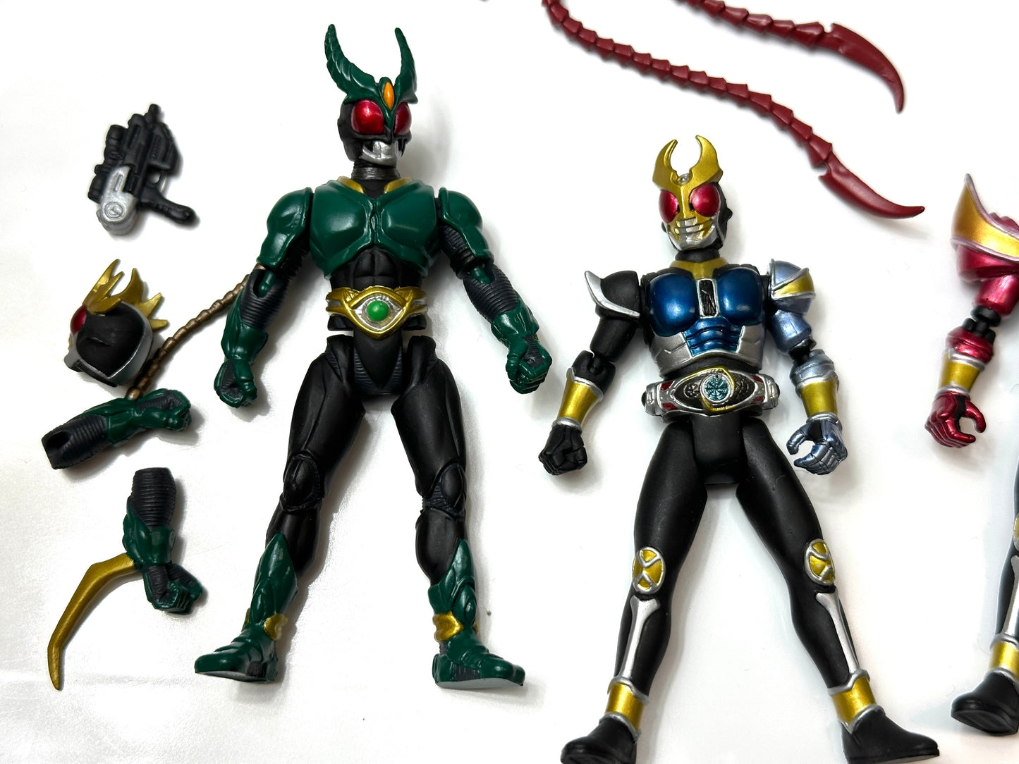 現状品 仮面ライダーアギト バトルフォームフィギュア アクションフォーマー まとめセット 2/2