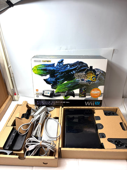 任天堂 Wii U プレミアムセット モンスターハンター3G HD Ver.同梱版　ゲーム欠品