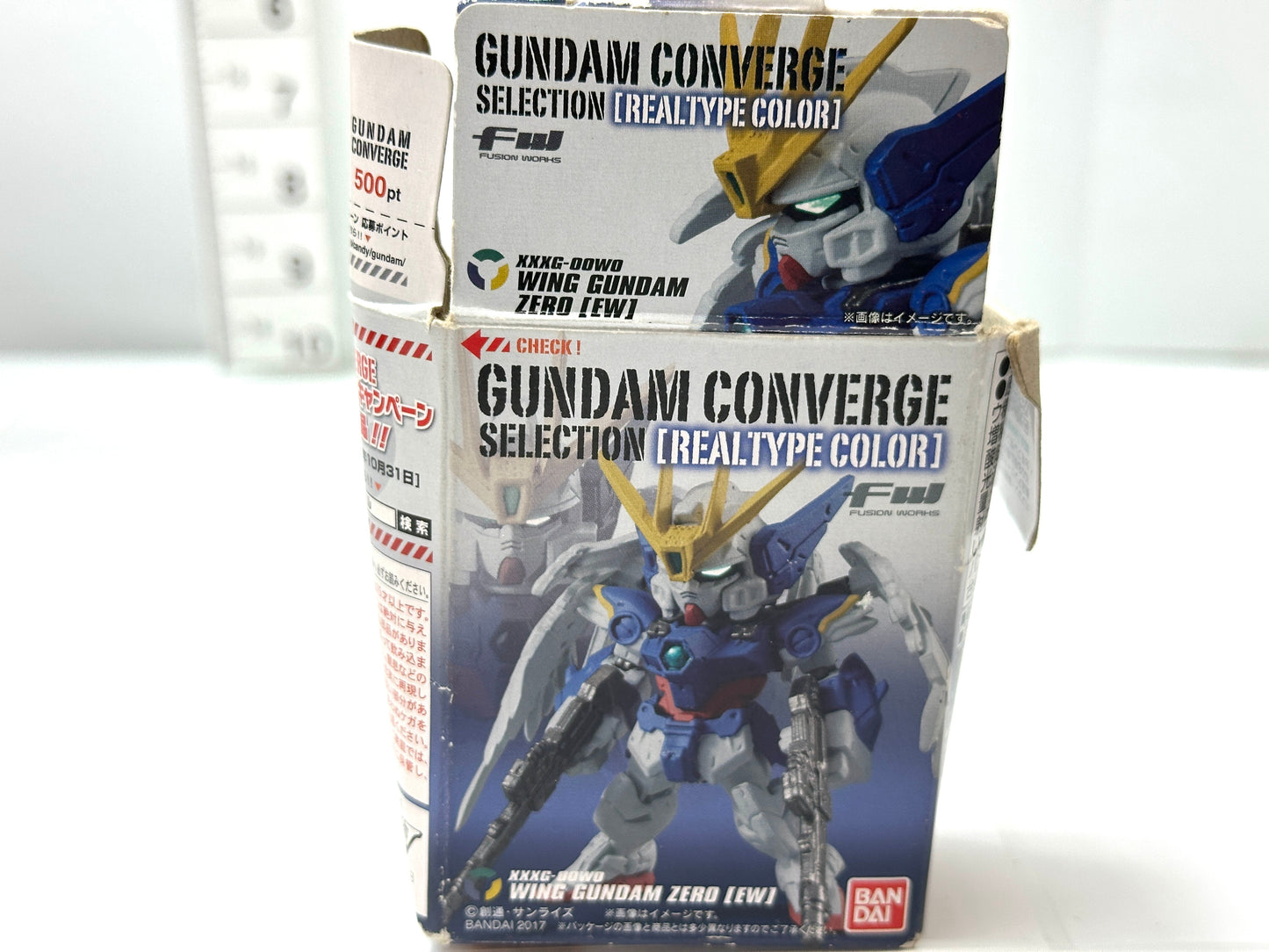 内装未開封品 FW GUNDAM CONVERGE SELECTION [REAL TYPE COLOR] ウイングガンダムゼロ(EW版) BANDAI ガンダムコンバージ 9/10