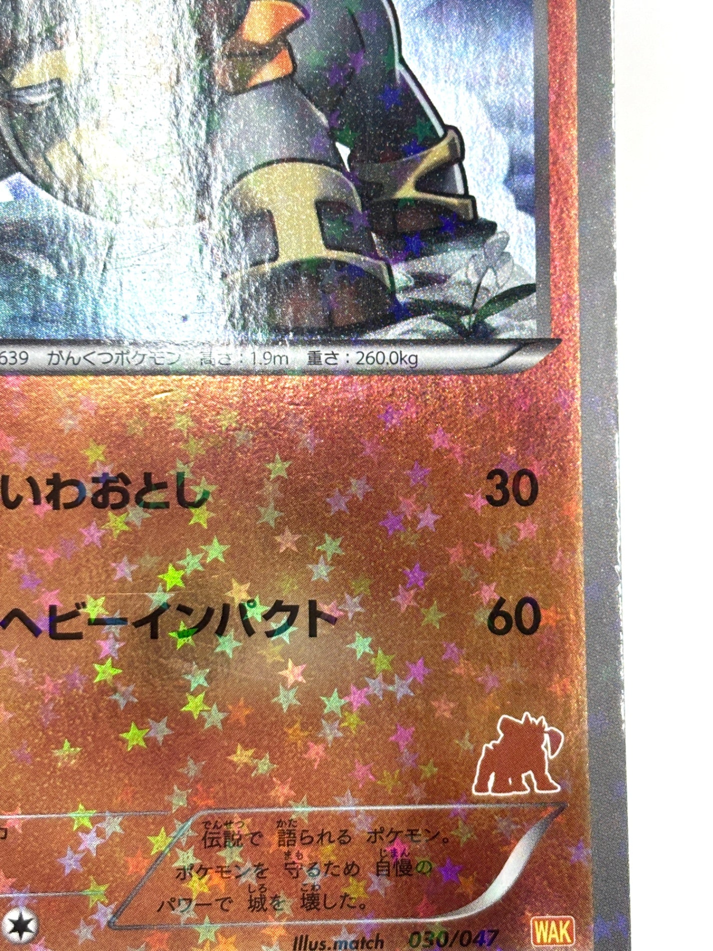 030/047 テラキオン(カード右下アイコン茶色)