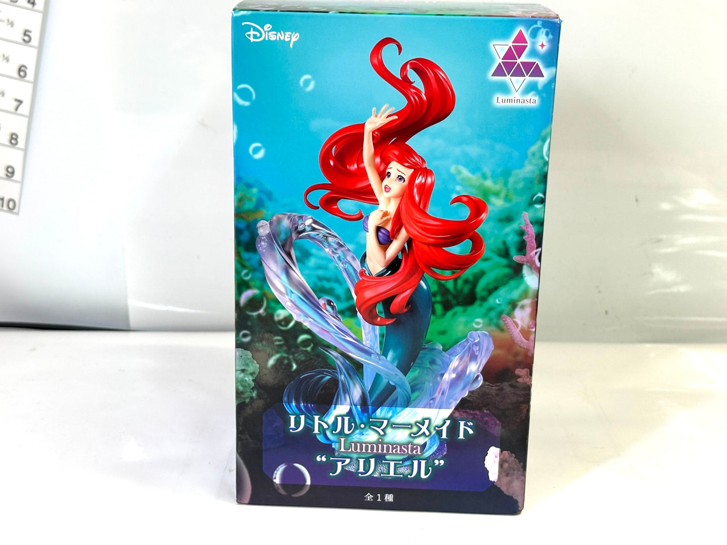 開封済み・未使用品 SEGA リトル・マーメイド Luminasta “アリエル”フィギュア 6/4