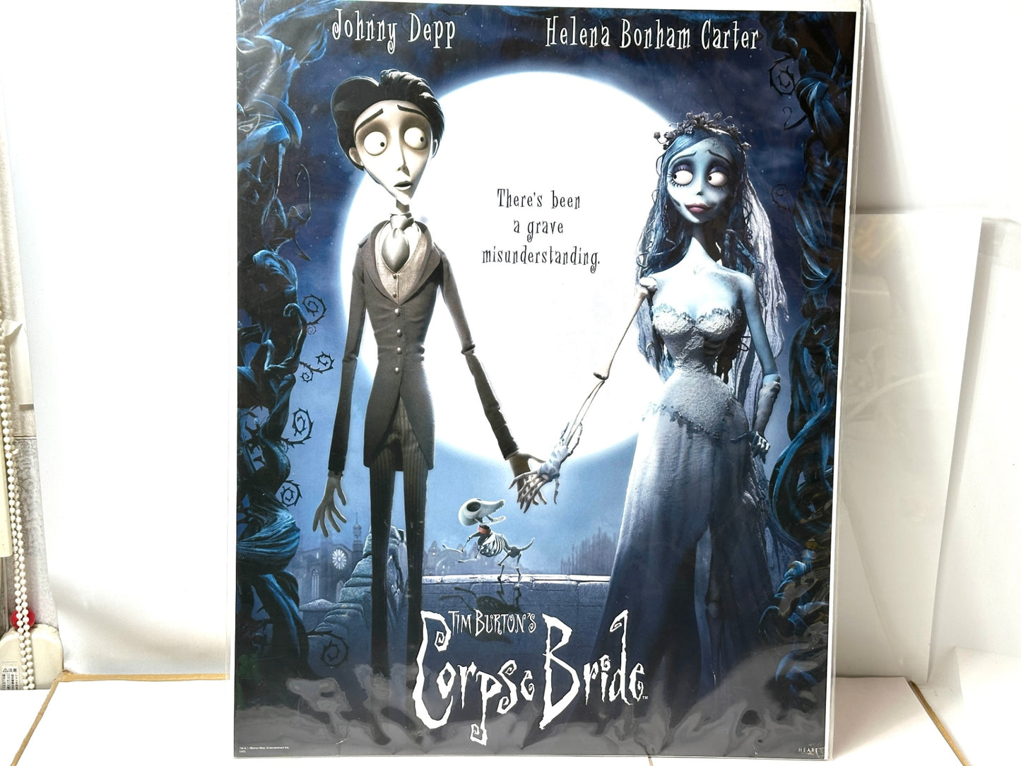 ティム・バートン チャーリーとチョコレート工場 コープスブライド ポスター 51cm×41cm 下敷き まとめセット 12/19