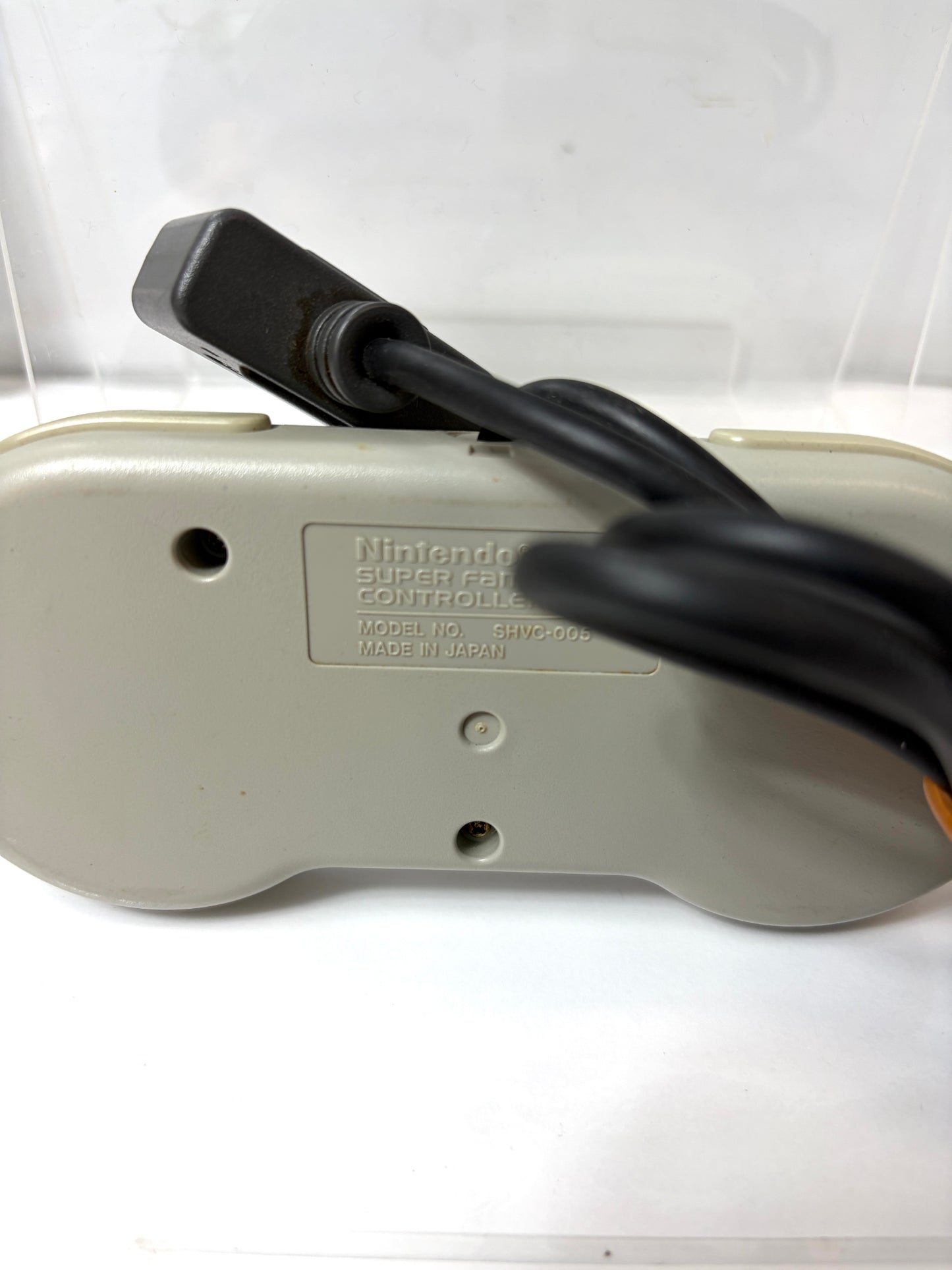 【純正】任天堂 SFC コントローラー スーファミ 本体用 動作確認済み ケーブル付