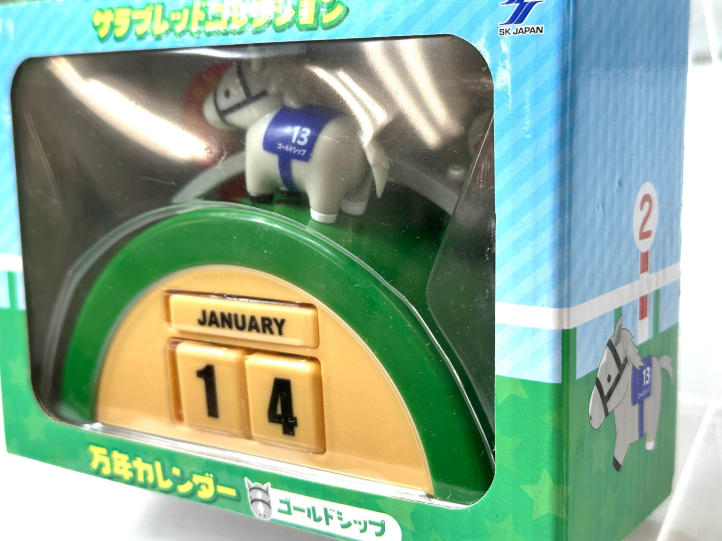 エスケイジャパン サラブレッドコレクション 万年カレンダー ゴールドシップ JRA 競馬 フィギュア 12/5