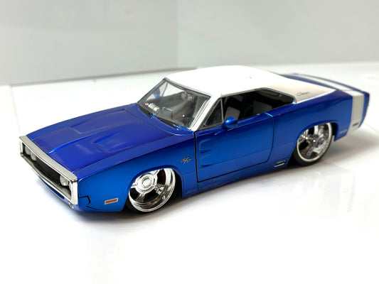 ジャダトイズ 1/24 1970 ダッジ・チャージャー ミニカー ダイキャストモデル アメ車 DODGE CHARGER 8/7