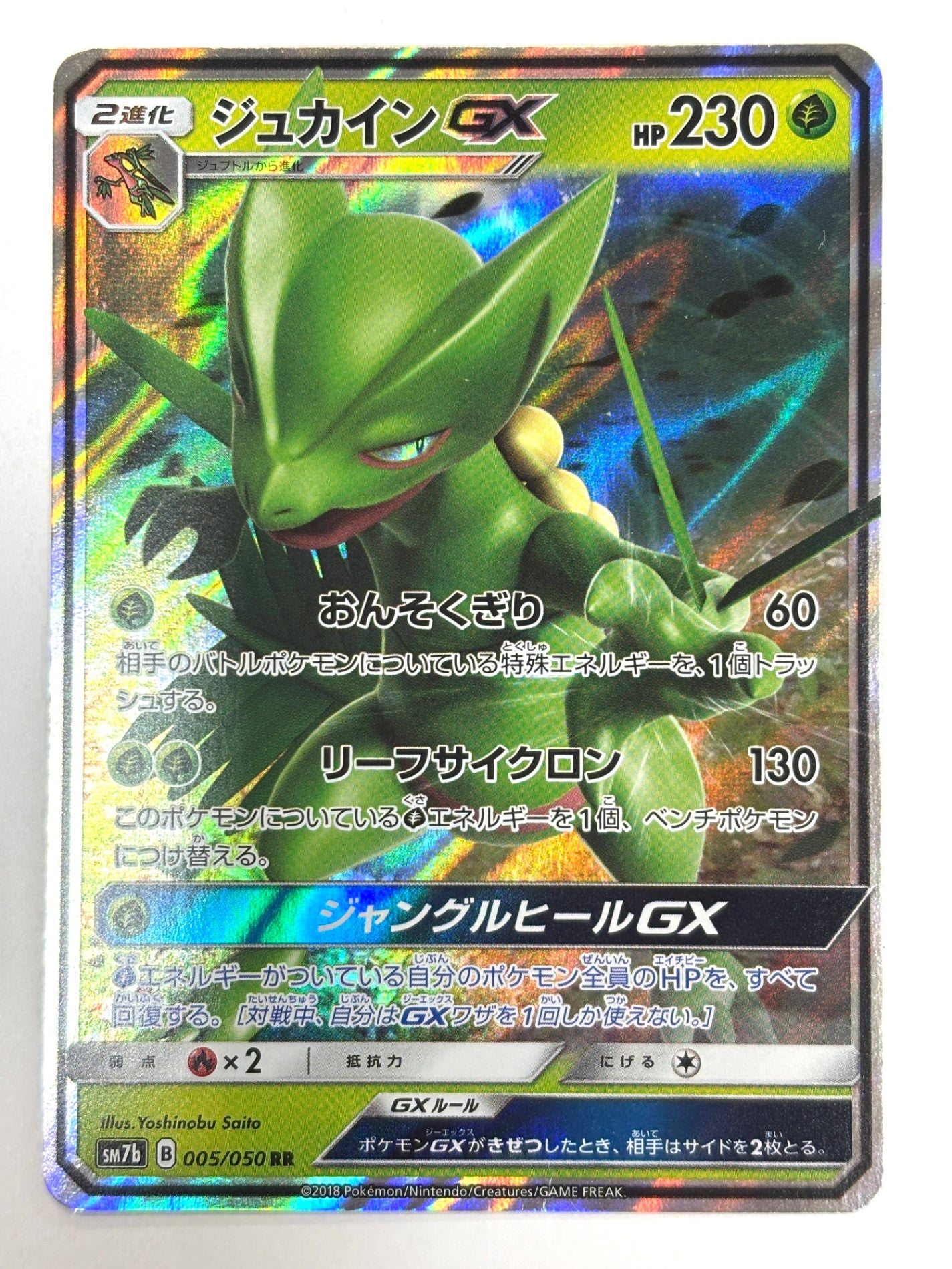 005/050/SM7B/B ジュカインGX