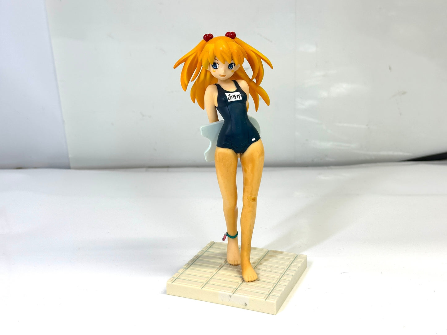 現状品 SEGA 新世紀エヴァンゲリオン エクストラ スクール水着フィギュア feat.ぽよよん・ろっく アスカ・ラングレー  9/3