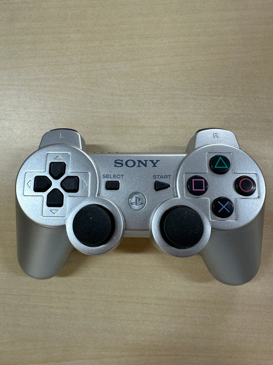 ワイヤレスコントローラ (DUALSHOCK3) サテン・シルバー