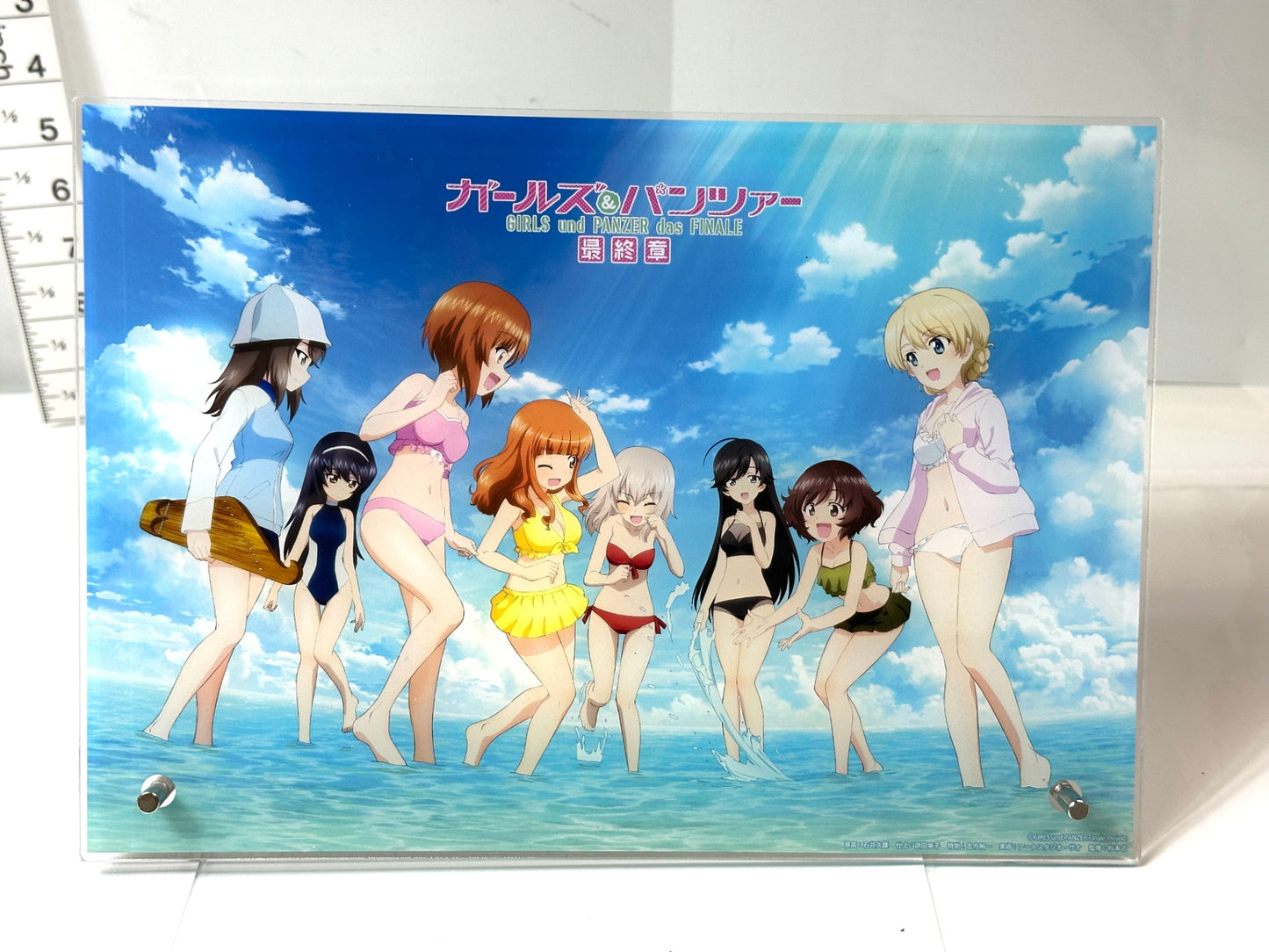 ガールズ＆パンツァー アクリルスタンド・アクリルパネル 2個セット 最終章 第4話 特装限定版 ゲーマーズ限定版  おもてなし作戦です！10/10