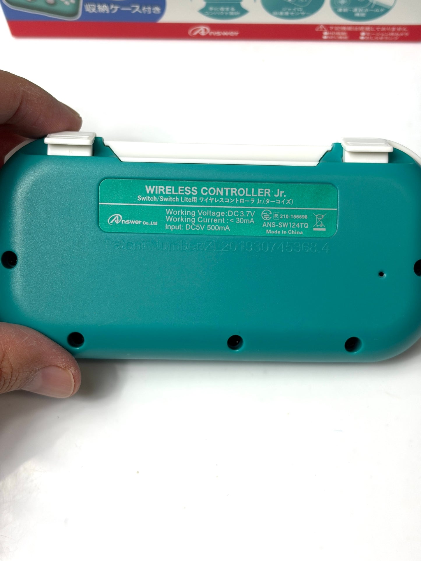 Answer Switch 互換 ワイヤレス コントローラー Jr. 収納ケース付き グリーン