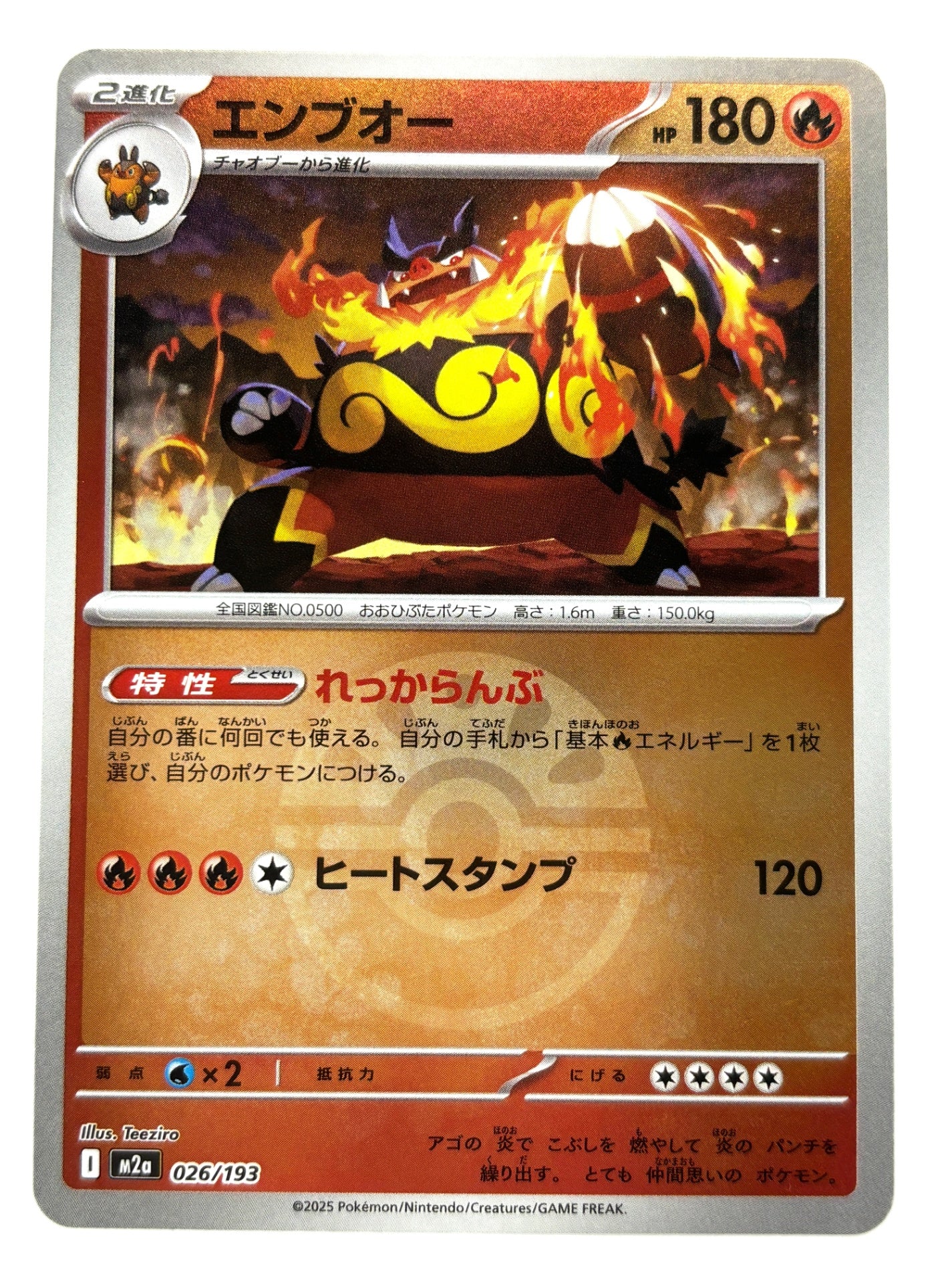 026/193 ミラー)エンブオー(ボール柄)