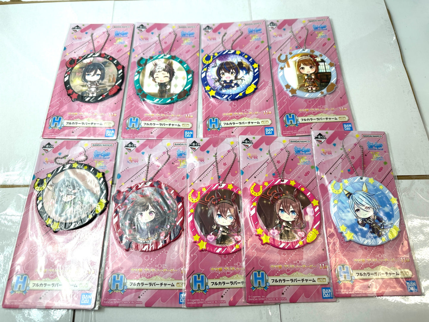 一番くじ ウマ娘プリティーダービー グッズ まとめセット アクスタ アクリルスタンド ラバーチャーム 他 11/27