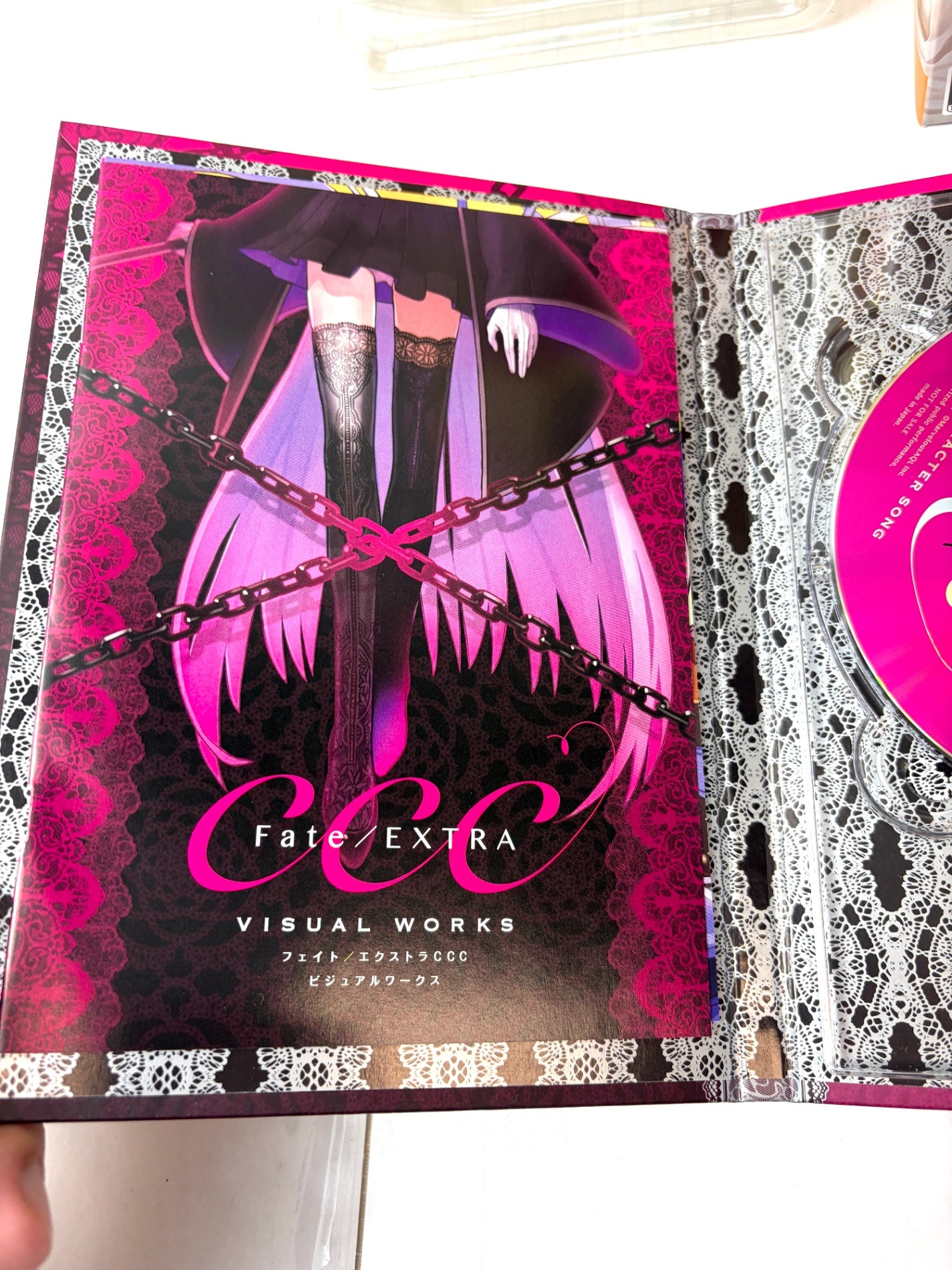 PSP Fate/EXTRA CCC Type-Moon Virgin White Box 【figma セイバー・ブライド同梱】 フェイト エクストラ 限定版