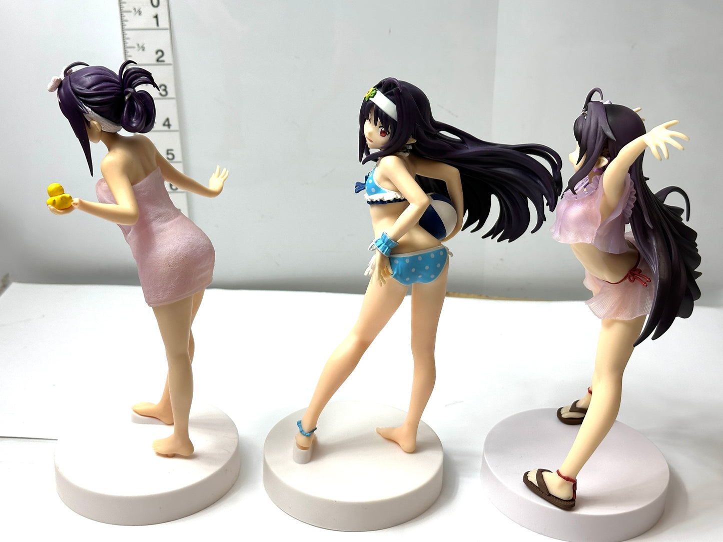現状品 ソードアート・オンライン EXQフィギュア 湯けむりユウキ 夏色少女 ユウキ ミナモプリンセス アスナ SAO 2/11