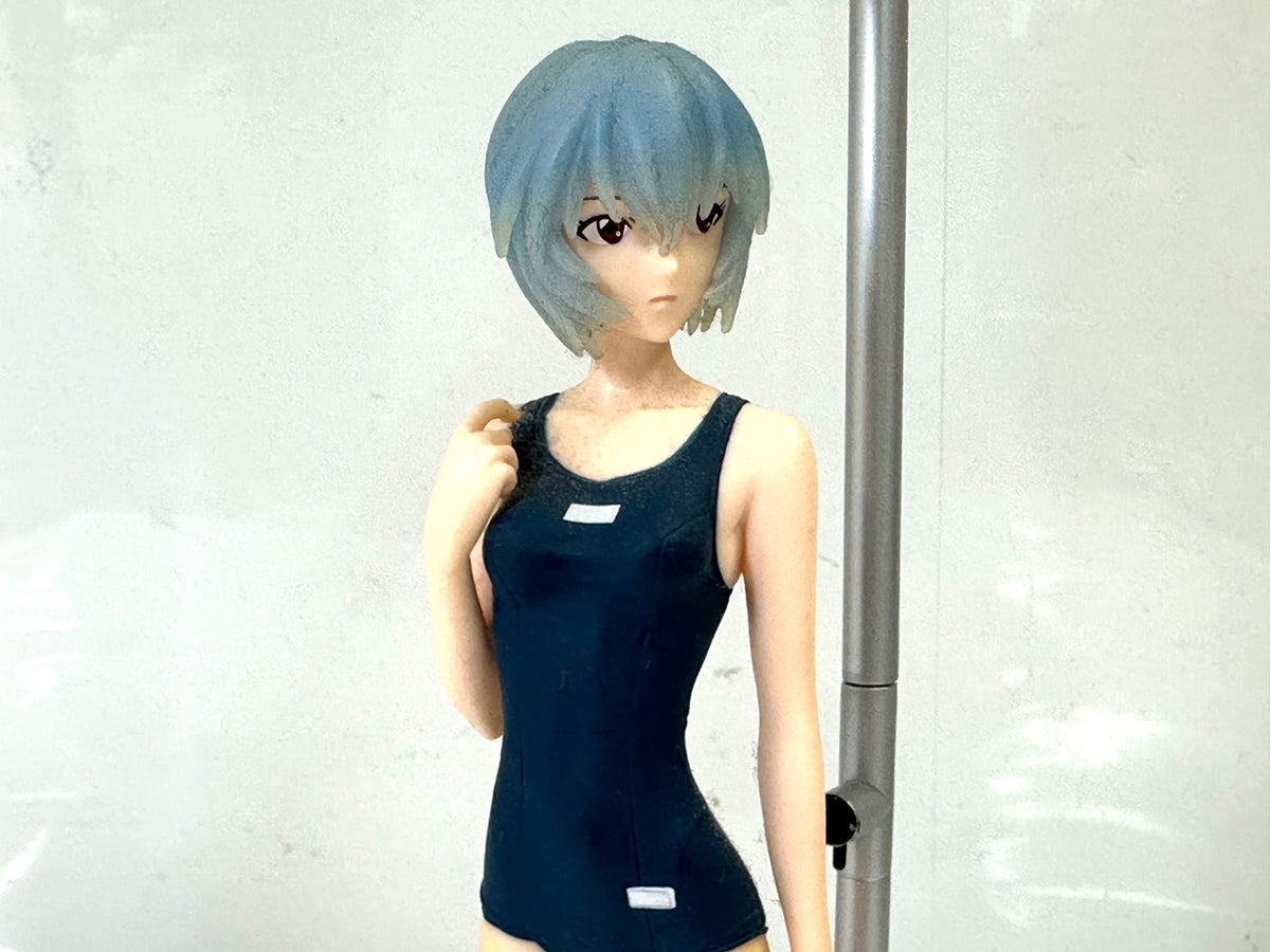 現状品 ヱヴァンゲリヲン新劇場版 プレミアムスクール水着フィギュア Ver.1.5 綾波レイ 9/3