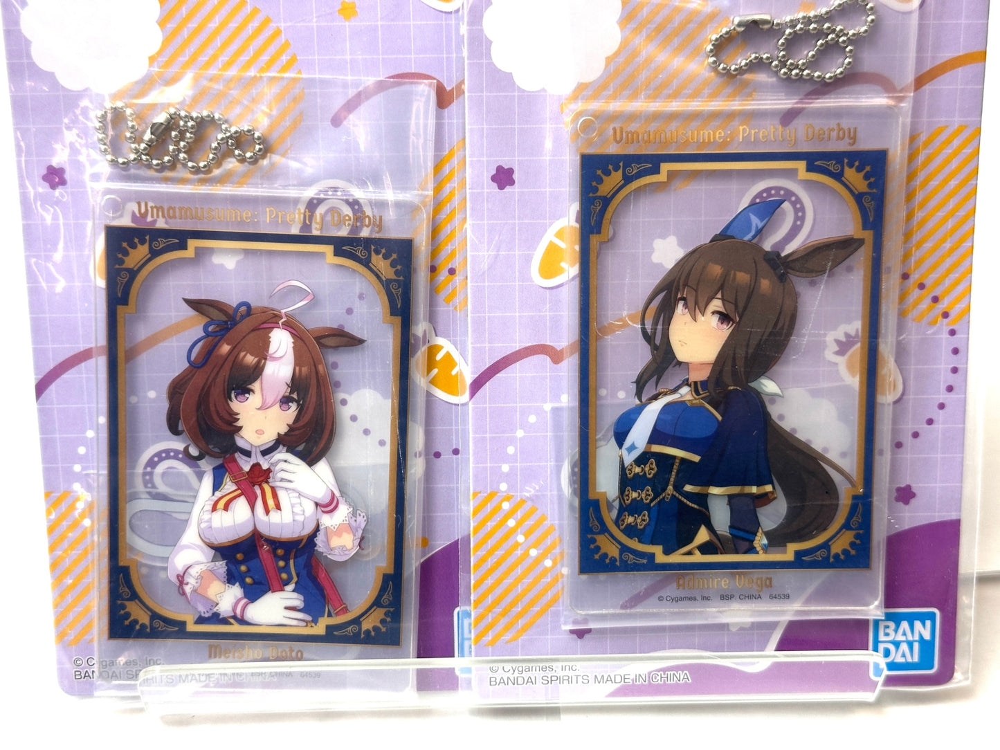 一番くじ ウマ娘 プリティーダービー 10弾 H賞 クリアツインカードチャーム 全8種 コンプリートセット 11/10