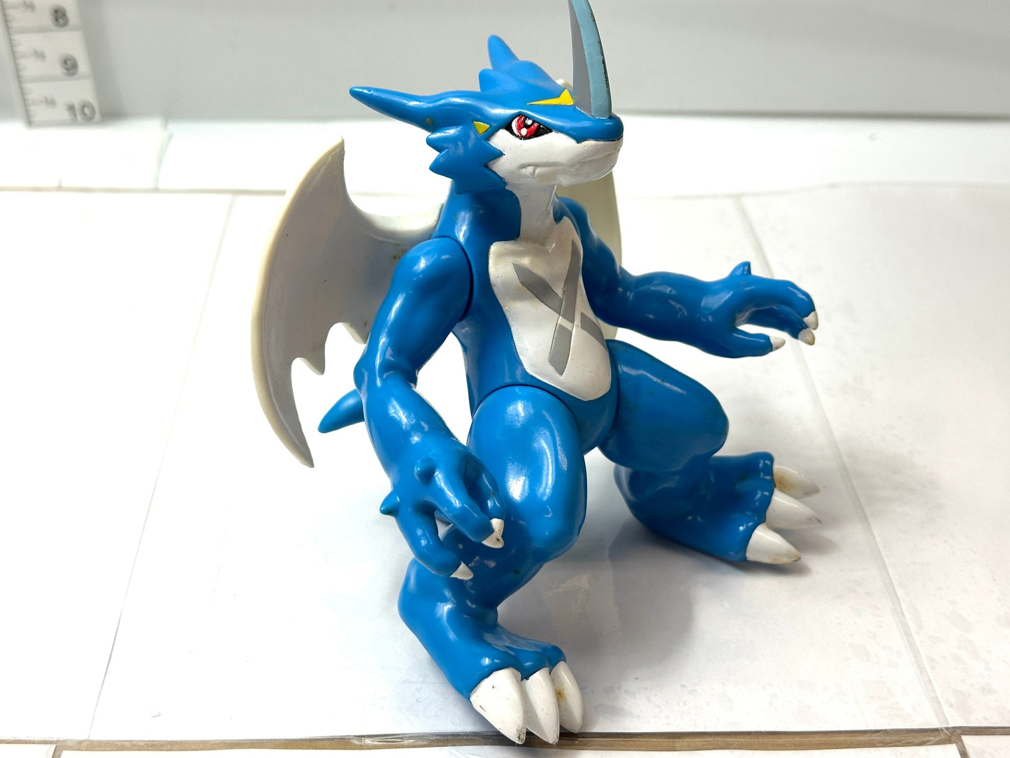 現状品 デジモンアドベンチャー02 幻竜型デジモン エクスブイモン ソフビ フィギュア 11/27