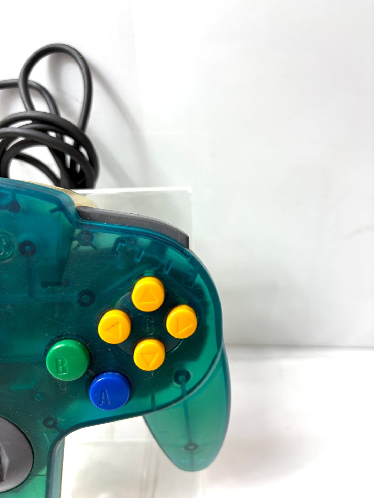 任天堂 NINTENDO 64 コントローラー クリア・ブルー NUS-005 希少色