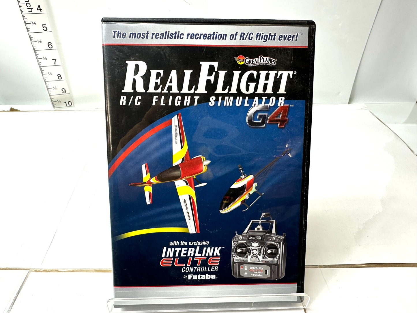 現状品フタバ リアルフライト G4 GREAT PLANES REALFLIGHT R/C FLIGHT SIMULATOR G4 RCフライトシミュレーター ラジコン 12/4