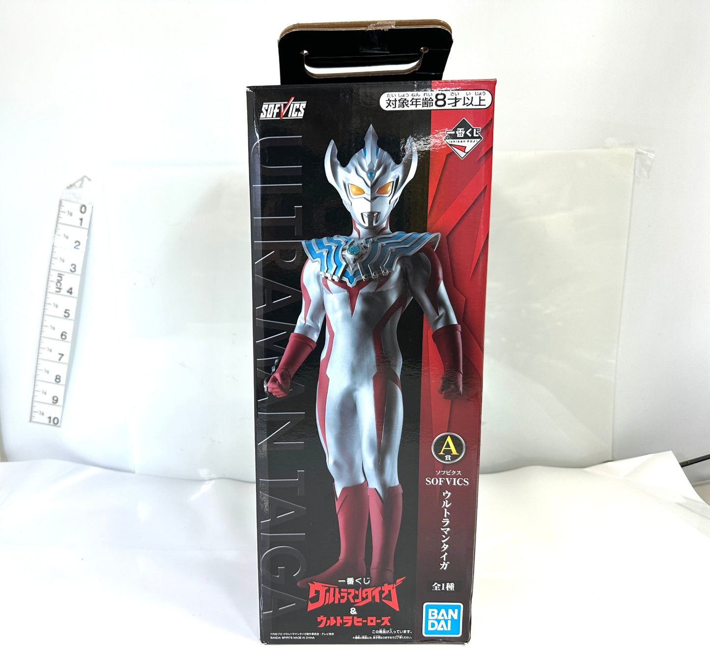 現状品 バンダイ 一番くじ ウルトラマンタイガ＆ウルトラヒーローズ A賞 SOFVICS ウルトラマンタイガ フィギュア 7/10