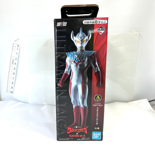 現状品 バンダイ 一番くじ ウルトラマンタイガ＆ウルトラヒーローズ A賞 SOFVICS ウルトラマンタイガ フィギュア 7/10