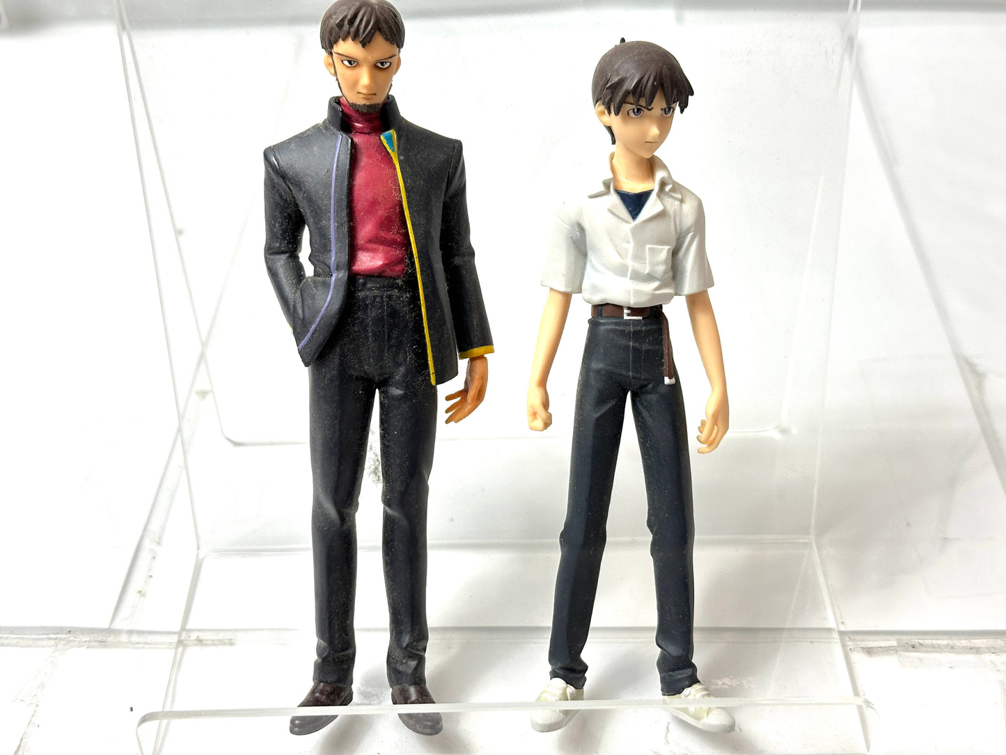 現状品 エヴァンゲリオン ポートレイツ フィギュア 6体セット 洞木ヒカリ 碇ゲンドウ 碇シンジ 惣流・アスカ・ラングレー 綾波レイ 伊吹マヤ 11/13