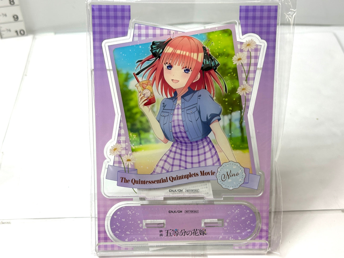 映画 五等分の花嫁 あたりつきラッキー缶バッジ BOX vol.2 あたり景品 中野二乃 BIGアクリルスタンド 11/21