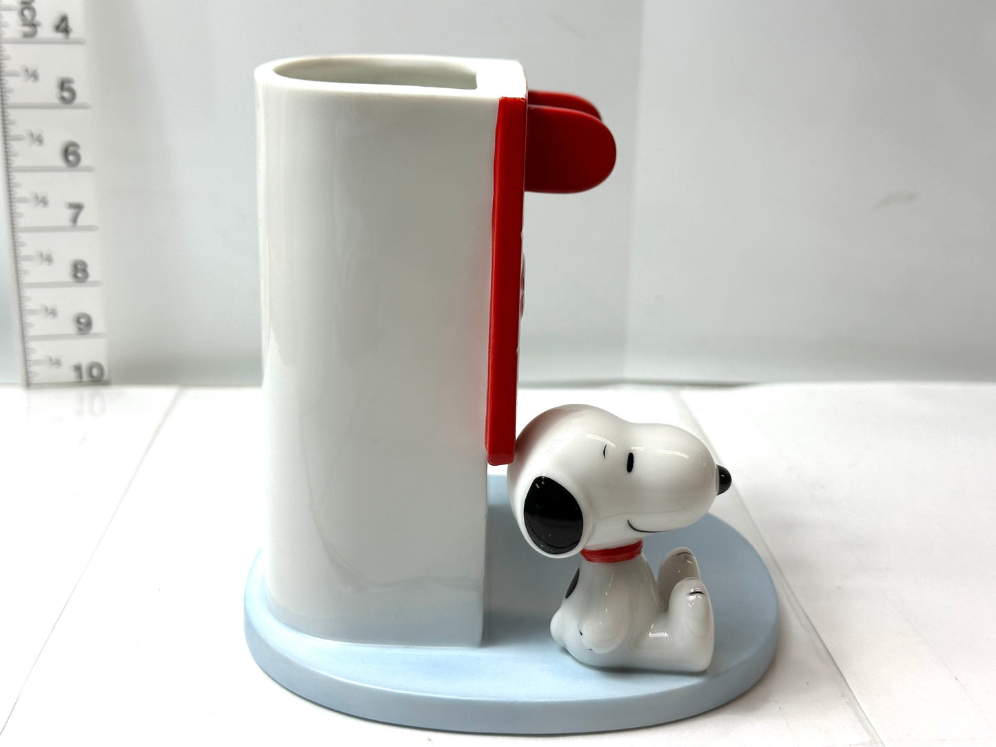 開封済み未使用品 サンリオ スヌーピー キッチンツールタテ ピーナッツ 陶器製 12/23