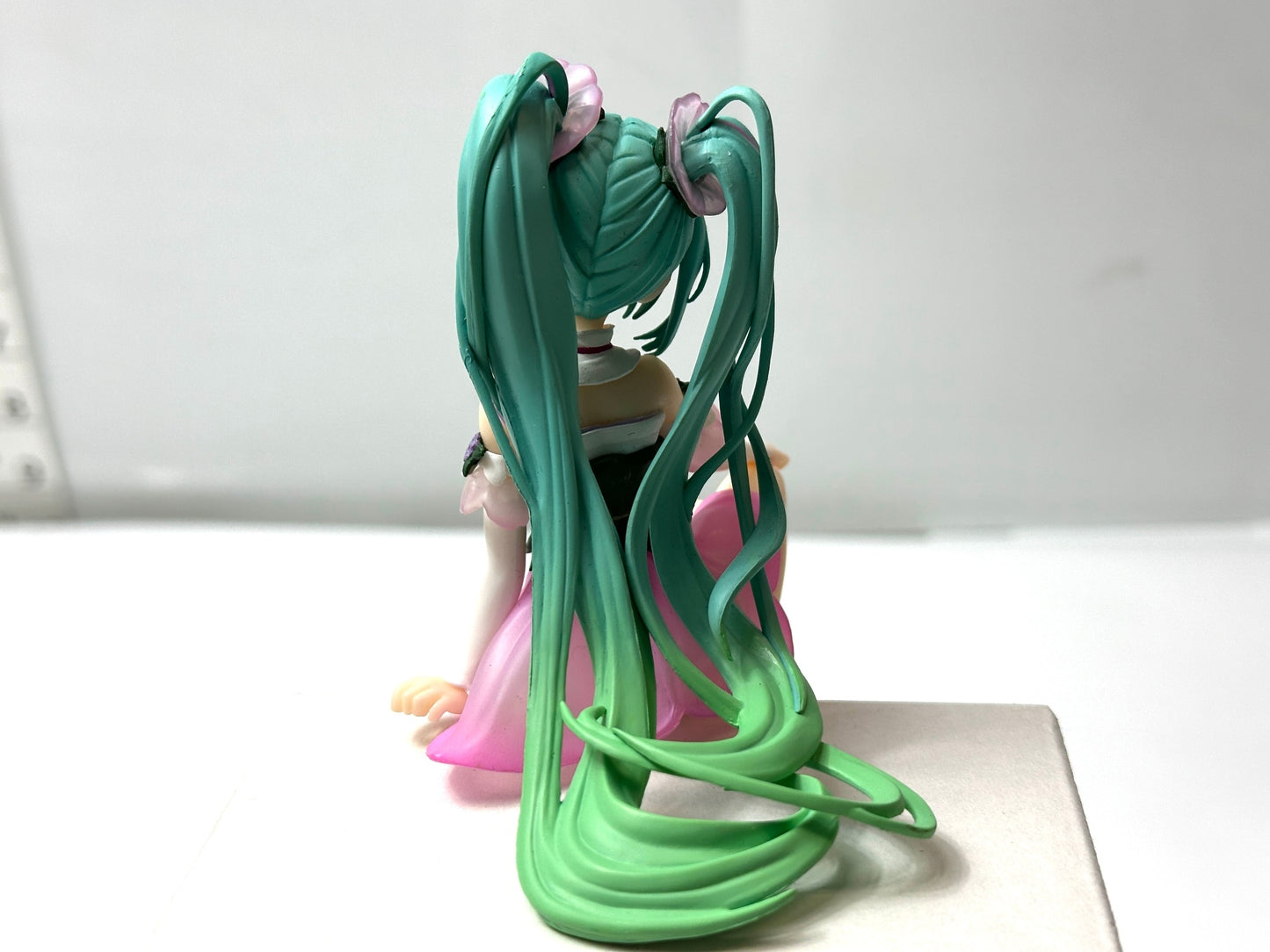 現状品 フリュー 初音ミク ぬーどるストッパーフィギュア Flower Fairy 朝顔 ピンクver. 1/9