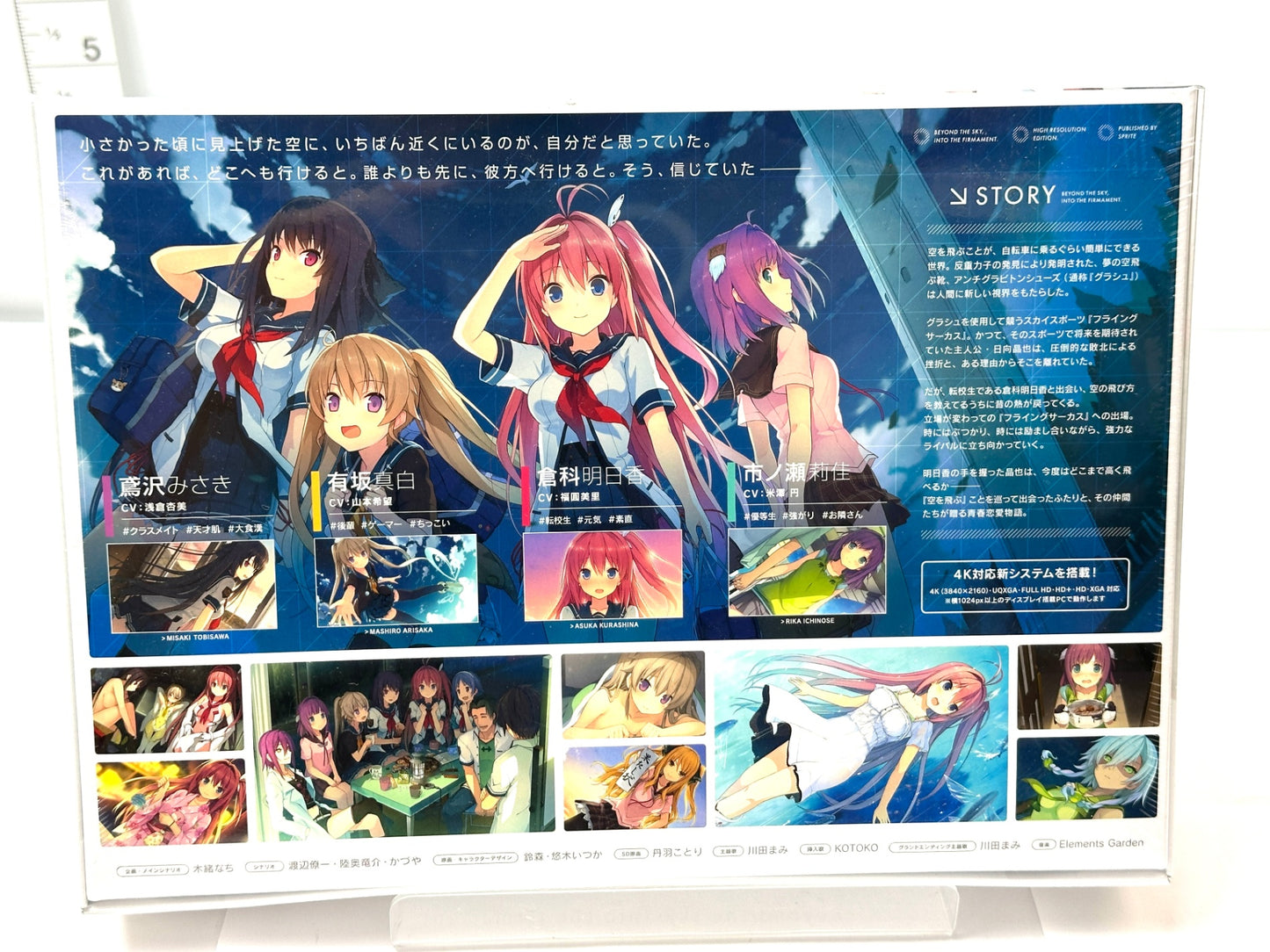 未開封品 PCゲームソフト 蒼の彼方のフォーリズム High Resolution ウインドウズ Windows 8.1/10 9/3