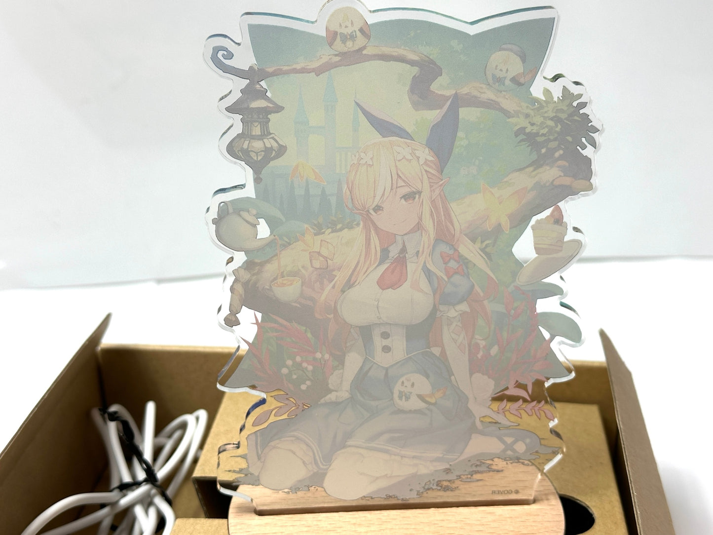 現状品 hololive ホロライブ 不知火フレア 誕生日記念2022 LEDアクリルスタンドライト 9/5