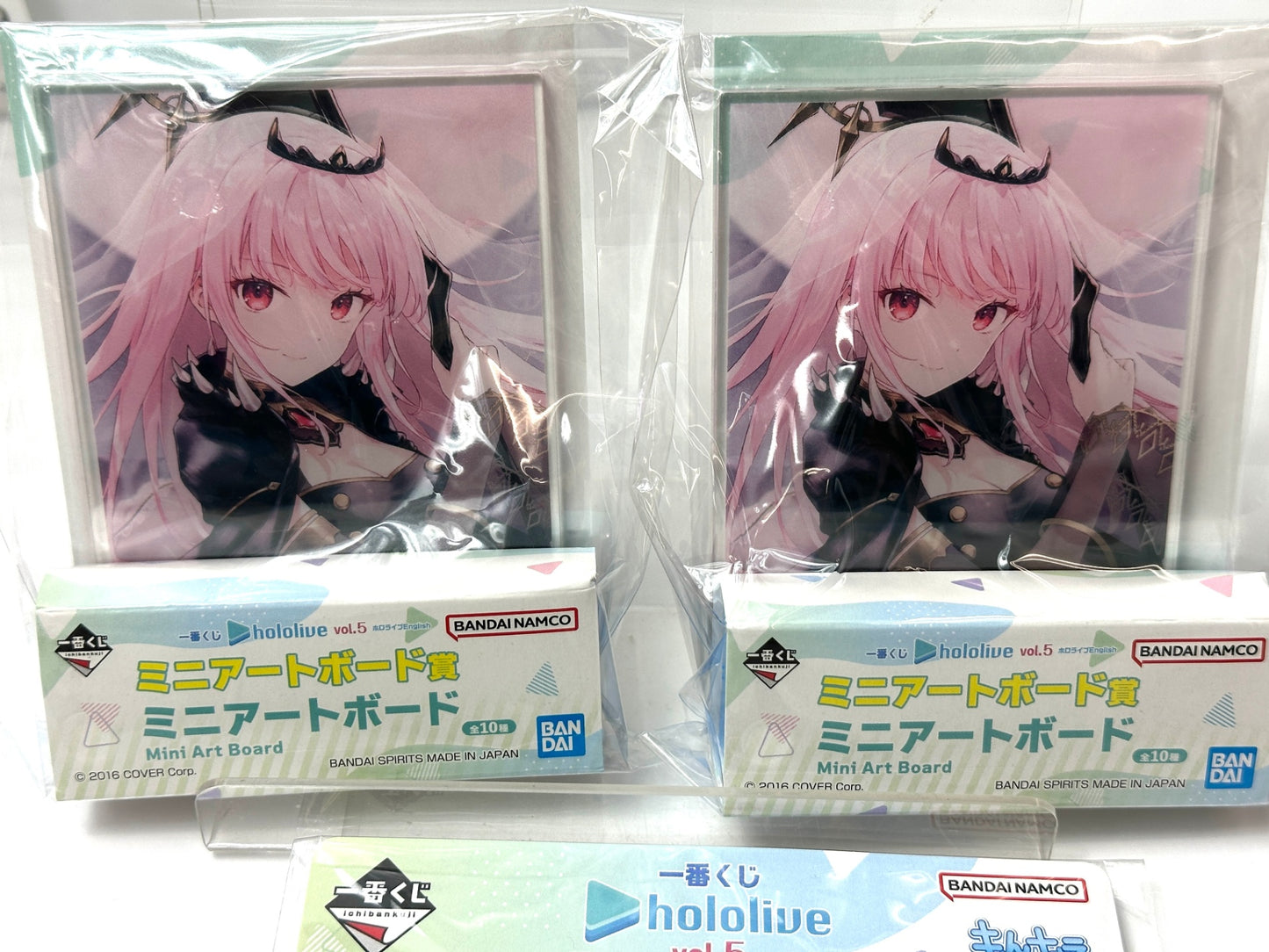 一番くじ hololive ホロライブ 森カリオペ ミニアートボード  アクリルスタンド まとめセット 9/5