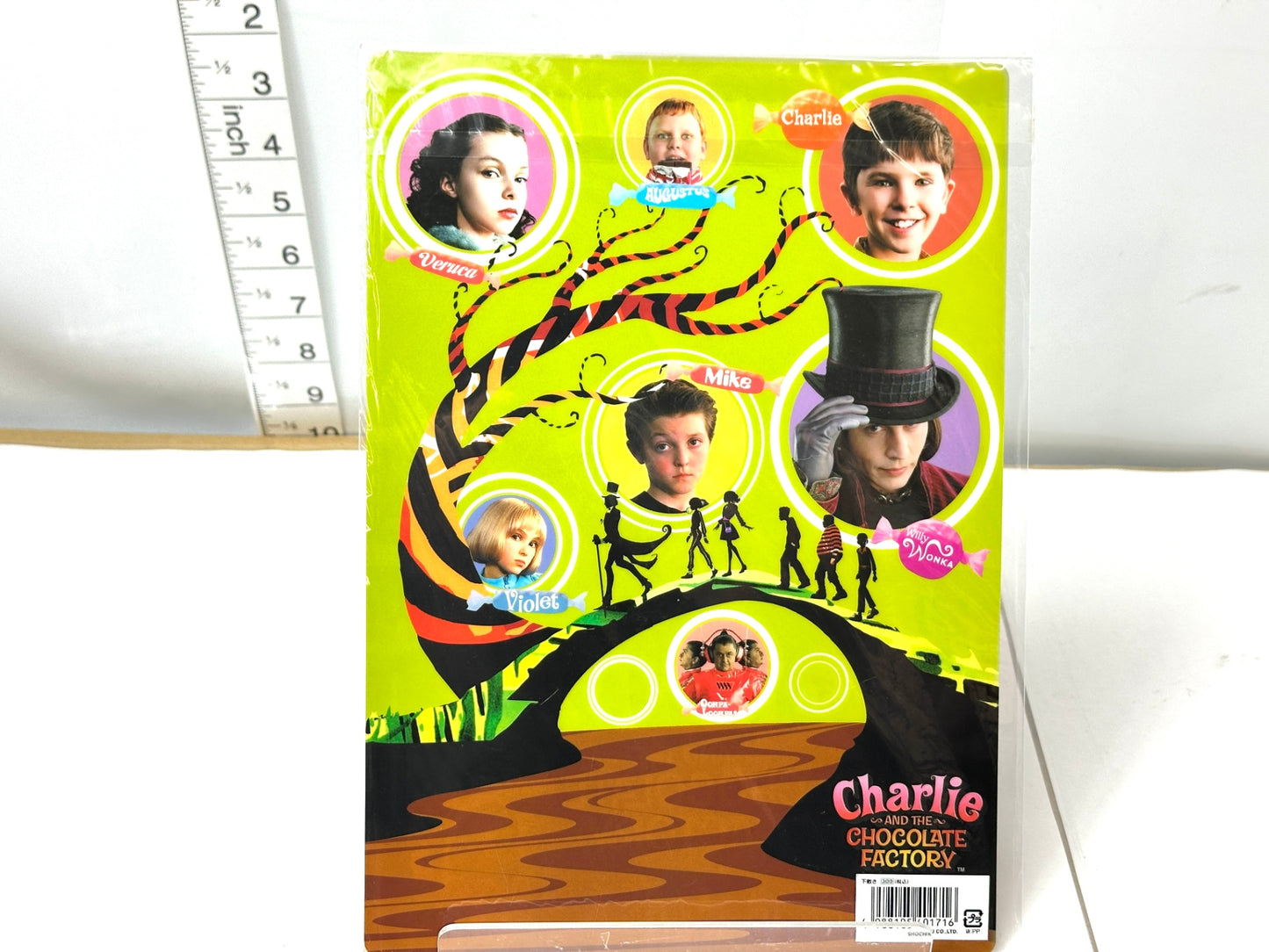 ティム・バートン チャーリーとチョコレート工場 コープスブライド ポスター 51cm×41cm 下敷き まとめセット 12/19