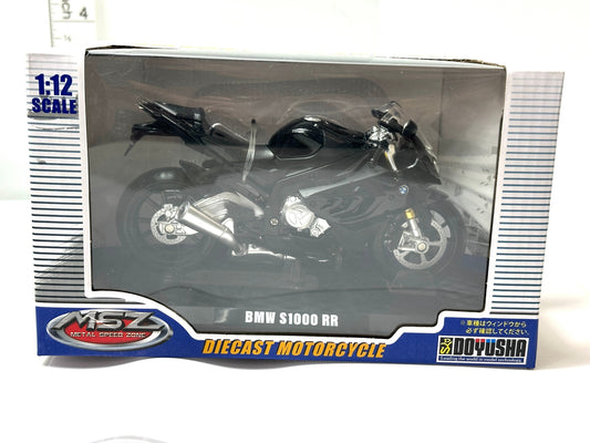 童友社 ダイキャストモーターサイクル 1/12 BMW S1000 RR 黒 完成品 8/7