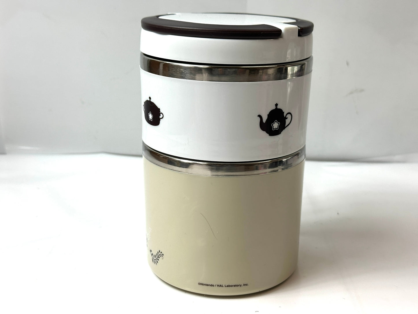 未使用品 星のカービィ 2段ステンレスランチポット ランチタイムデザイン﻿ ステンレス製の2段式弁当箱﻿ 4/22