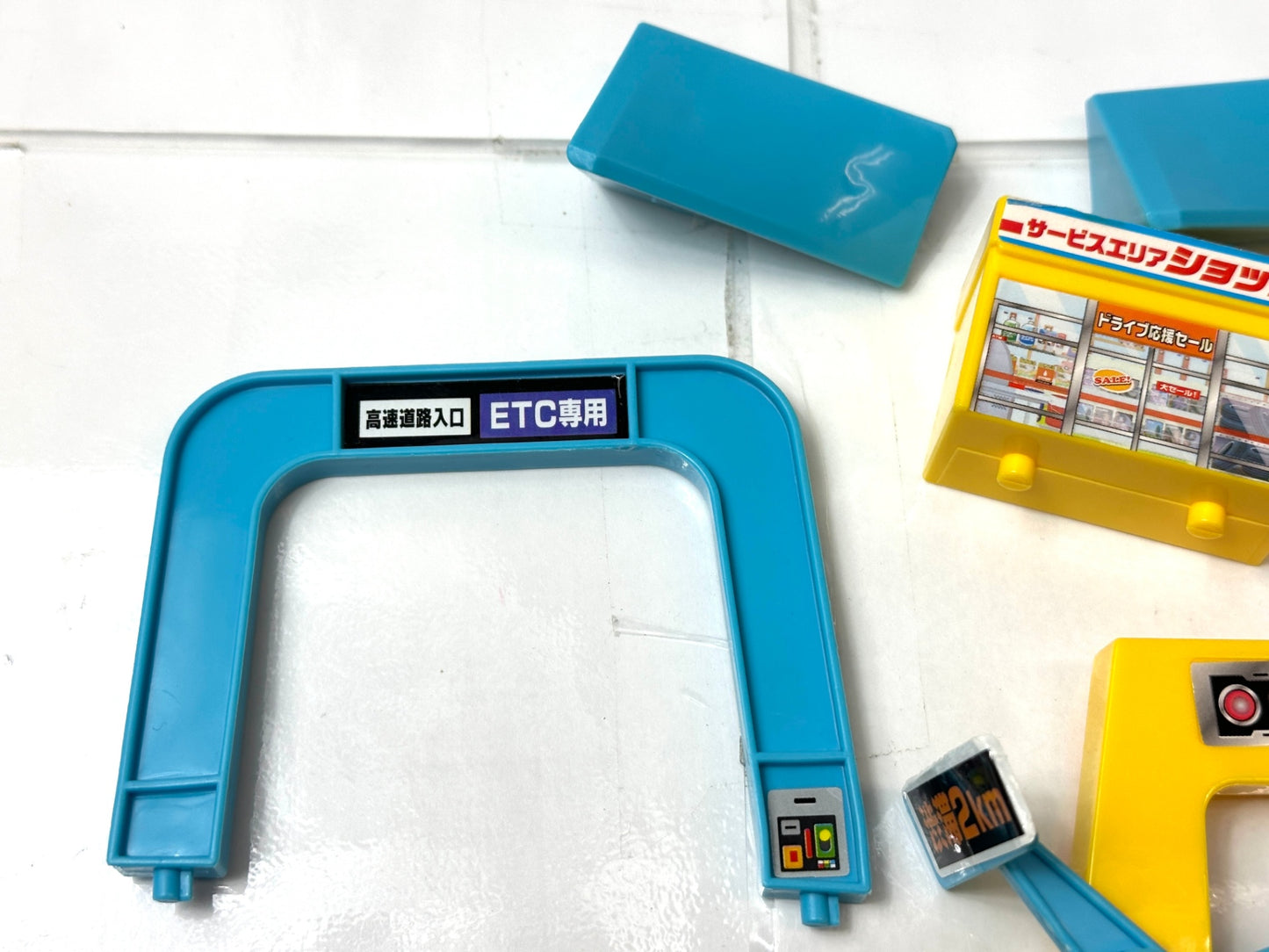 現状品 パーツ売り トミカ 2スピードでコントロール! トミカアクション高速どうろ パーツ まとめセット 11/18