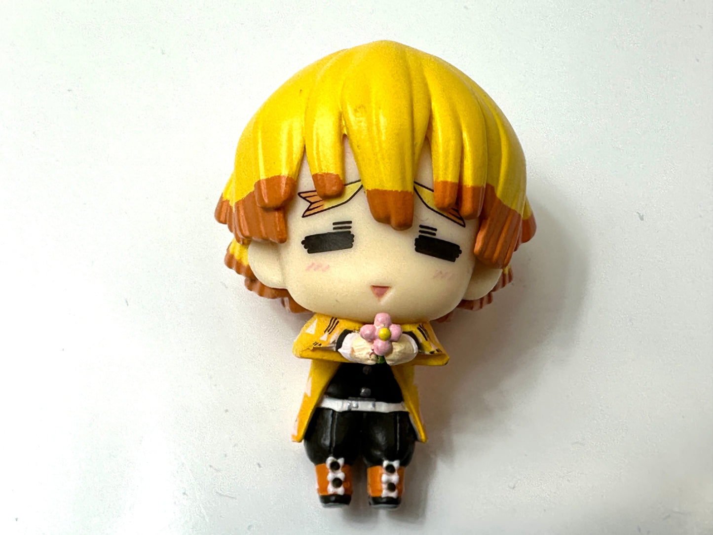 現状品 鬼滅の刃 ちょこっとひっかけフィギュアぷち 宇髄天元 我妻善逸 竈門炭治郎 煉󠄁獄杏寿郎 嘴平伊之助 5個セット 2/16