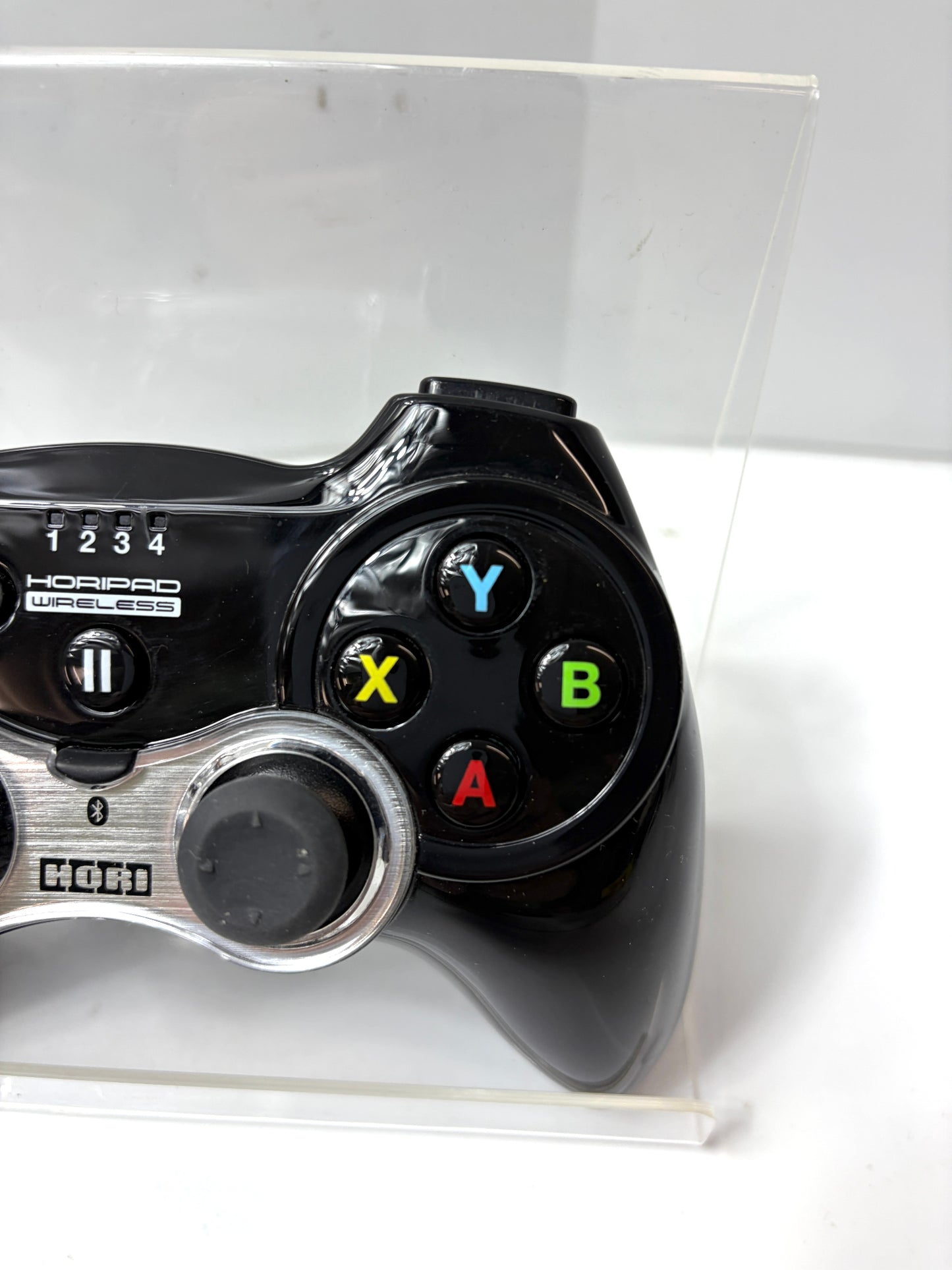 PS4 PS3 HORI GRIP PAD WIRELESS グリップ パッド ワイヤレス コントローラー ブラック　HP043U
