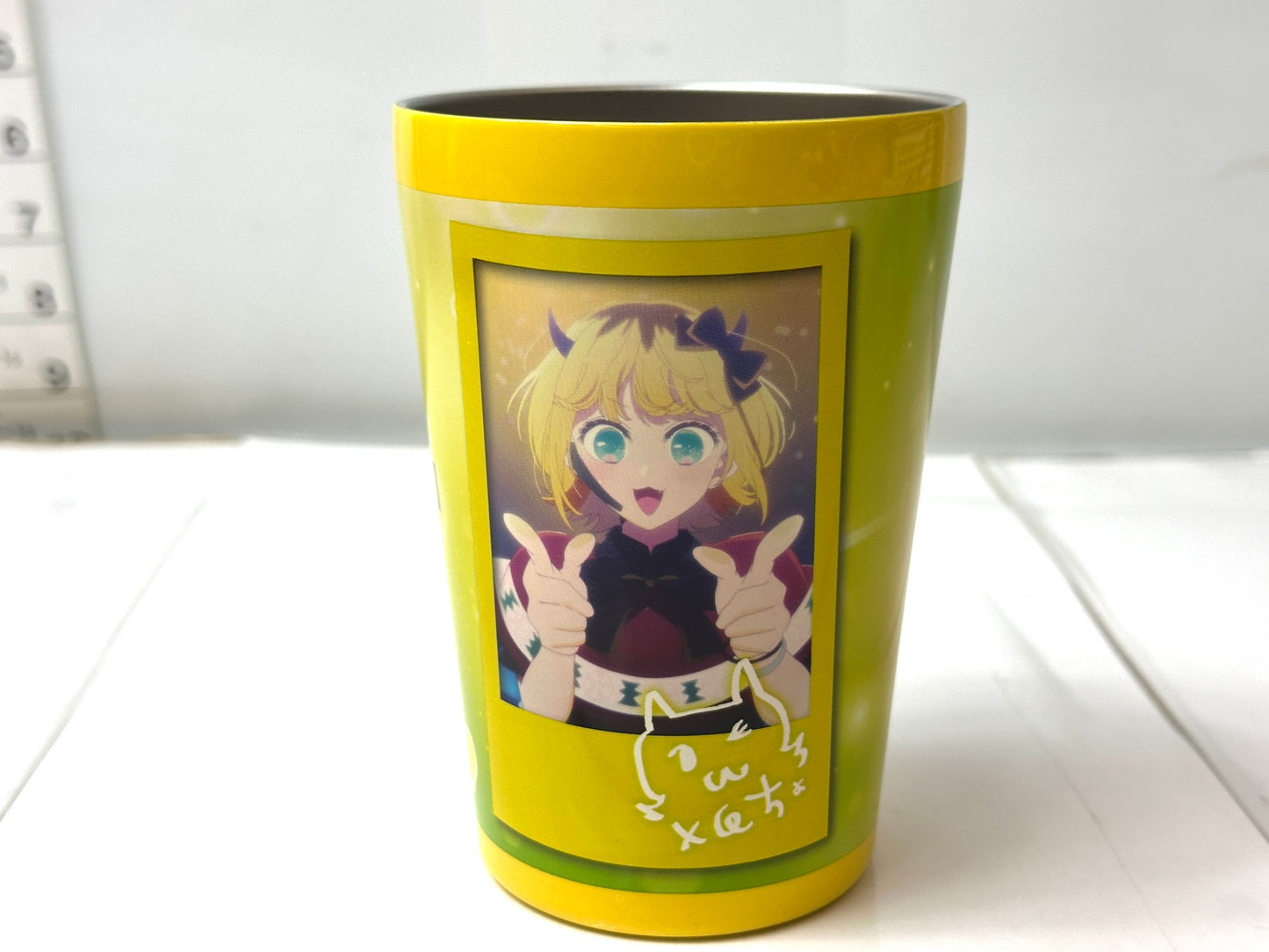 未使用品 推しの子 真空断熱 推し色タンブラー MEMちょver. 容量 450ml 適正容量 380ｍl 1/6