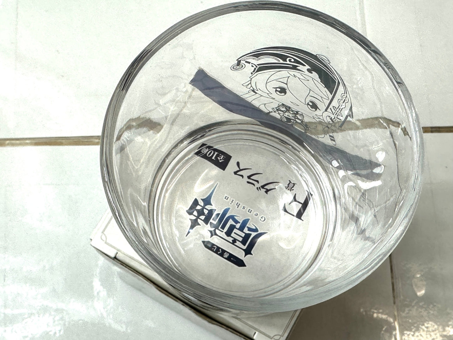 開封済み・未使用品 一番くじ 原神 F賞 煙緋 グラス 12/26