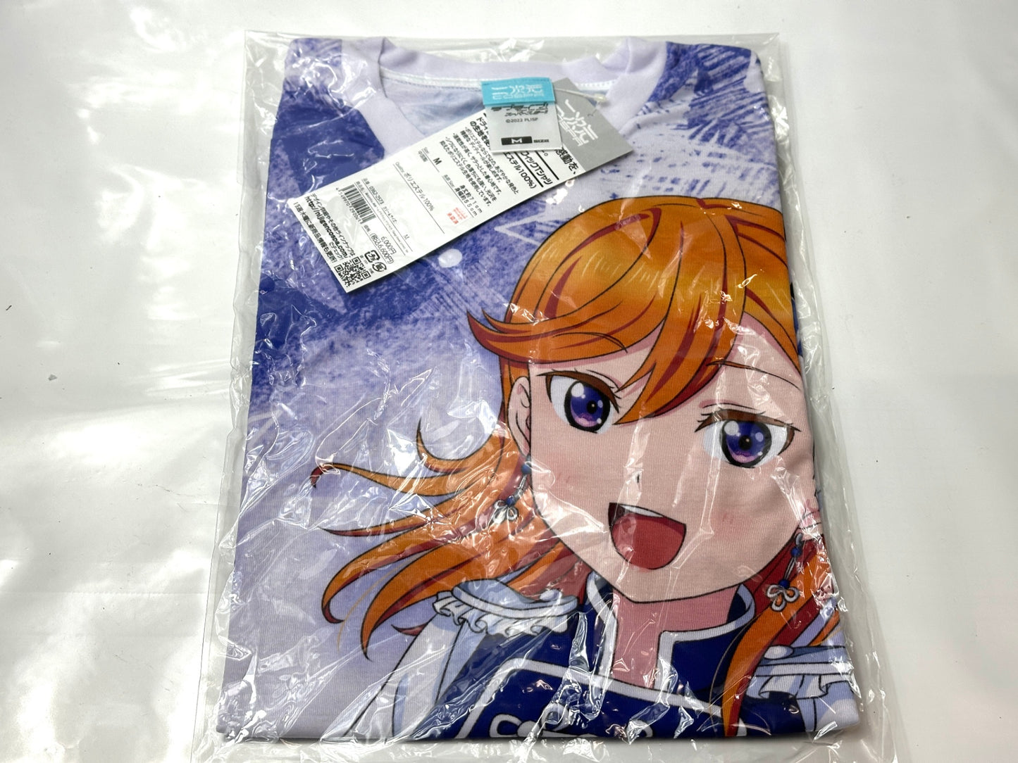 二次元コスパ ラブライブ！スーパースター!! 描き下ろし 澁谷かのん 両面フルグラフィックTシャツ『Sing！Shine！Smile！』Ver. Mサイズ 1/21