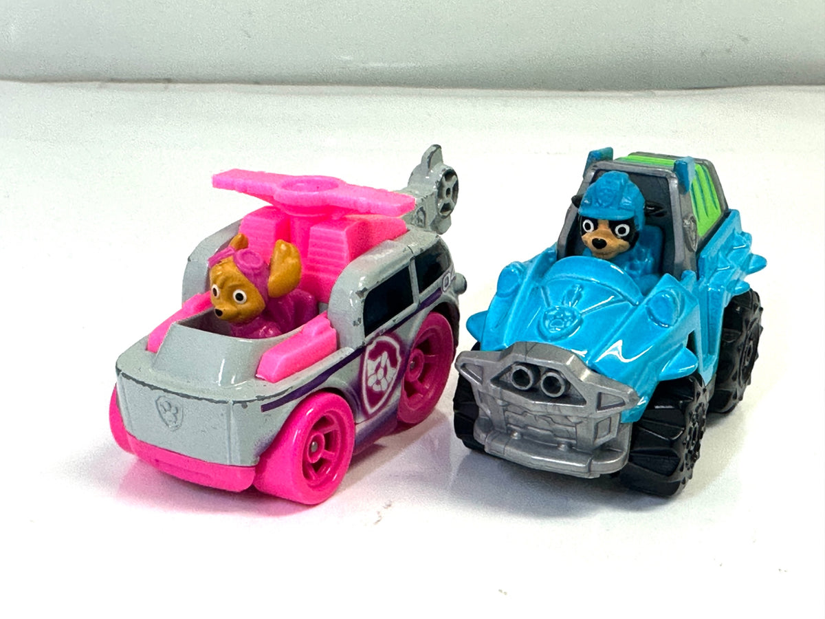 現状品 タカラトミー パウ・パトロール パウっと出動！ パウパトローラー ダイキャストビークル まとめセット ミニカー ケント ダッシュバギー ロボドッグ チェイス ポリスカー  スカイ フライングヘリ 他 9/22