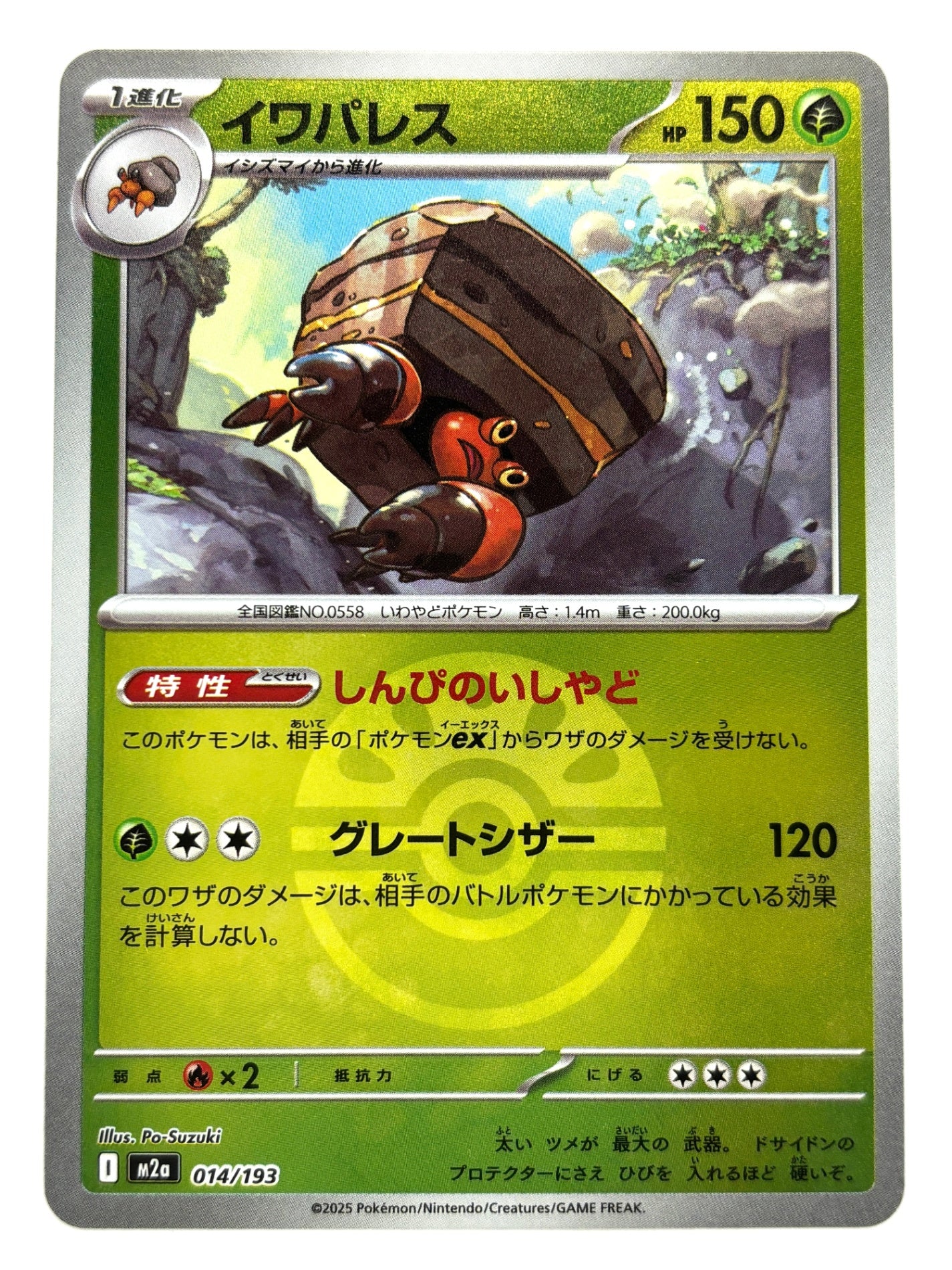 014/193 ミラー)イワパレス(ボール柄)