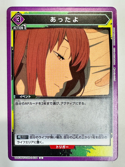 UA53BT/CSM-1-034U あったよ