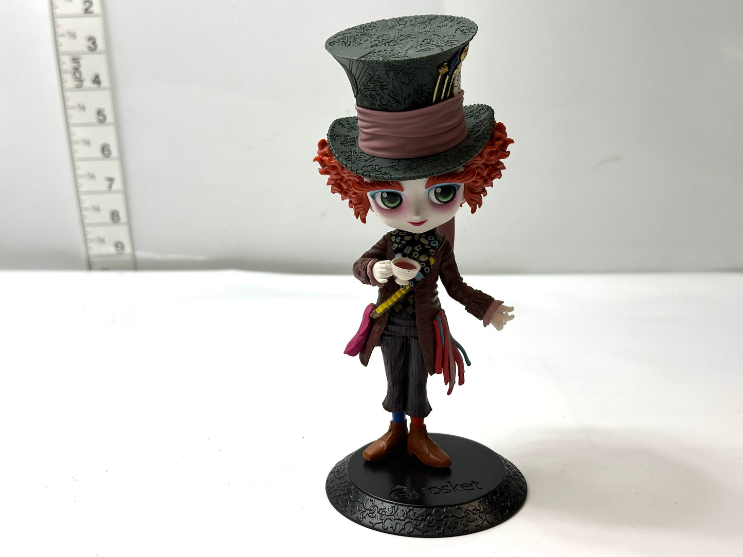 バンプレスト Qposket アリス・イン・ワンダーランド マッドハッター フィギュア 1/12