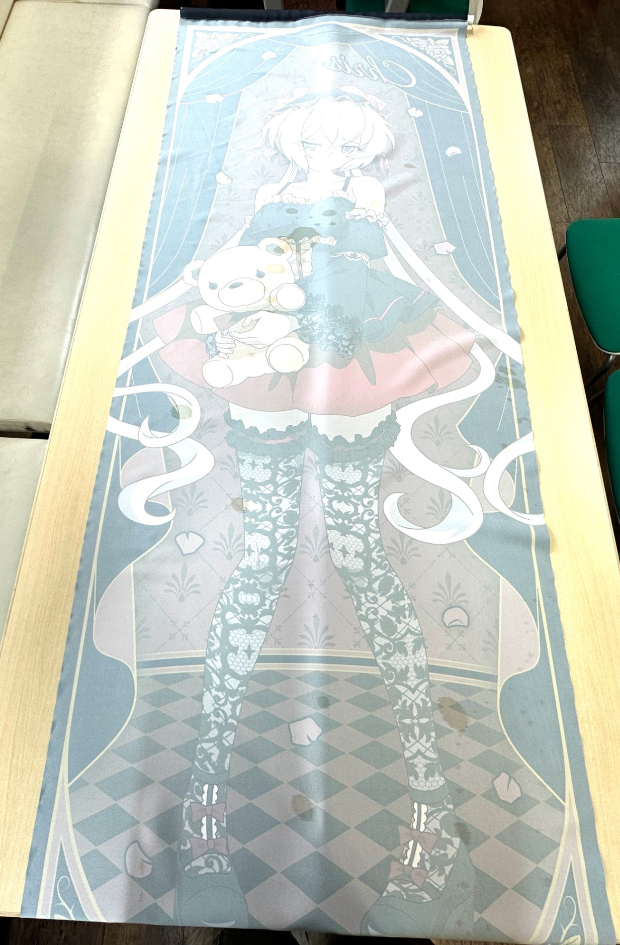 現状品 戦姫絶唱シンフォギアXV ドン・キホーテ 雪音クリス 描き下ろし等身大タペストリー ゴシックドレスver. 6/8